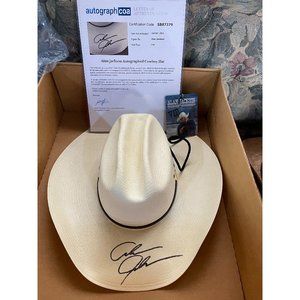 Alan Jackson Signed Stetson with COA